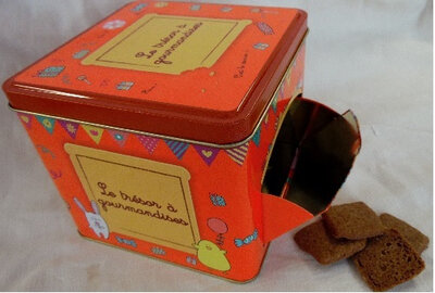 Biscuits - boîte distributrice 400g