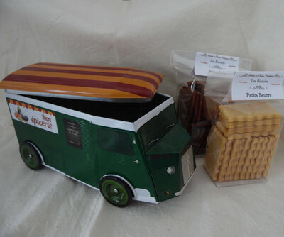 Biscuits - boîte métal camion 200g