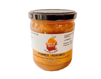 Purée de fruit-pommes/agrumes - 430g