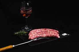 Boeuf saucisses congelées