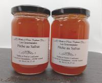 Confiture pêche au safran 230g