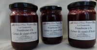 Confiture framboise crèmecassis 230