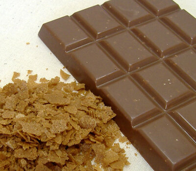 Tablette chocolat lait croustillant