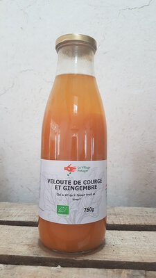 Velouté de courge et gingembre bio