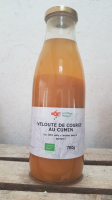 Velouté de courge au cumin bio