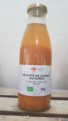 Velouté de courge au cumin bio
