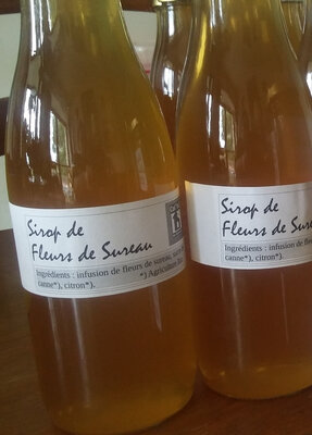 Sirop de fleurs de sureau 50cl