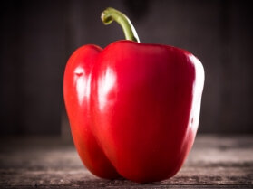 Poivron rouge ou vert