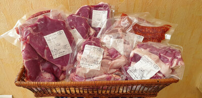 Panier minute ( avec saucisses )