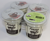 Yaourt au lait entier fermier bio