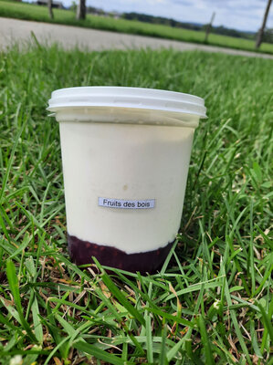 Fromage blanc fruits des bois