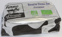 Beurre demi-sel fermier bio