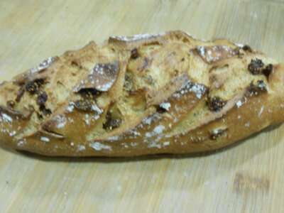 Pain de campagne aux figues