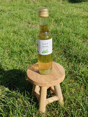 Sirop de menthe bio