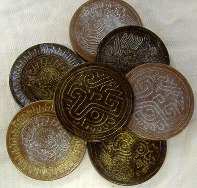 Pièces en chocolat