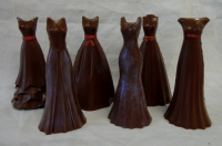 Robe en chocolat au lait