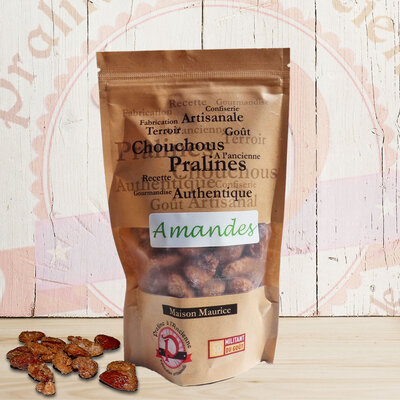 Pralines aux amandes-dlc courte