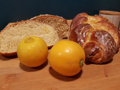 Grande brioche pépites