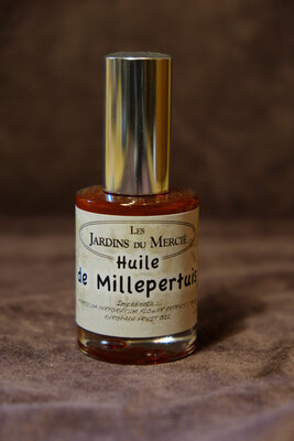 Huile de soin au millepertuis