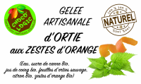 Gelée orties aux zestes d'orange