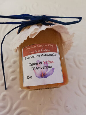 Confiture de citron et safran