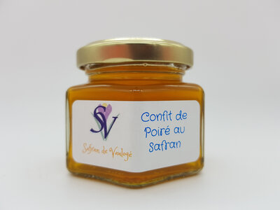 Confit de poiré au safran 105gr