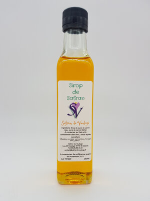Sirop de safran