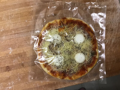Pizza prête à cuire chevrette 