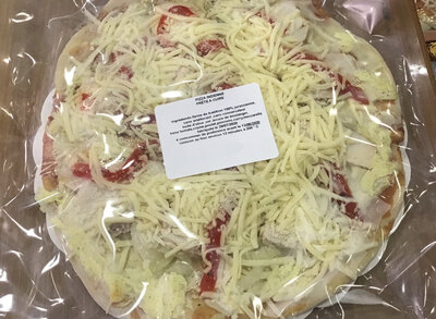 Pizza prête à cuire « indienne 