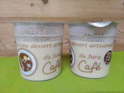 Café crème dessert allégée en sucre