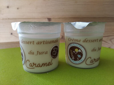 Caramel crème dessert allégée en sucre