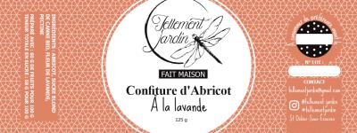 Confiture d'abricot à la lavande