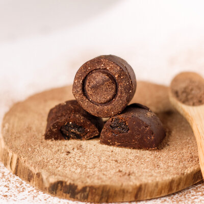 Chocolat cru aux figues
