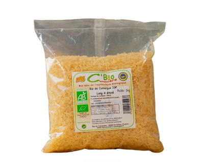 Riz de camargue igp bio long étuvé 1kg