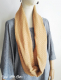 Snood-foulard sand sable et or - image 4