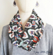 Snood-foulard eye vert multico - image 2