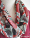 Snood-foulard pixel multicolore - image 3