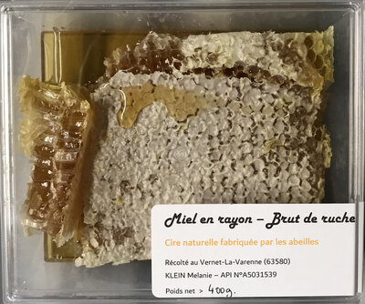 Miel en rayon
