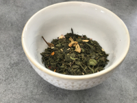 Thé vert mandarine noix