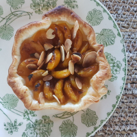 Tartelette aux mirabelles et amandes