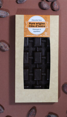 Chocolat noir côte d'ivoire