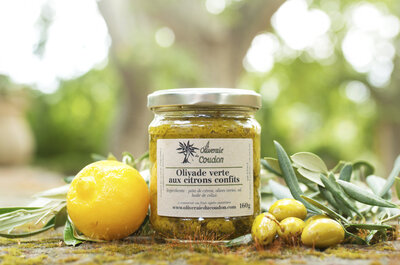Olivade verte au citron confit