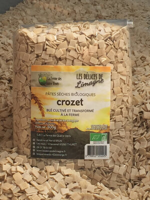 Crozet au blé dur bio