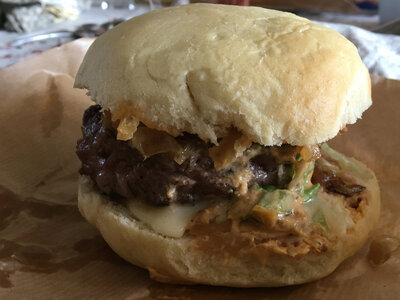 Burger 'l'aubrac'