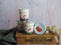 Panier de 4 yaourts fermiers fraise
