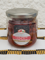 Tomates confites,ail,herbes fraîche