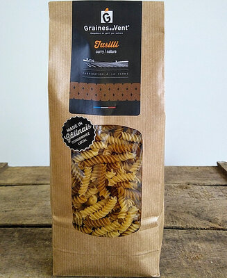 Pâtes fermières fusilli curry 350