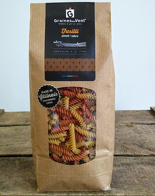 Pâtes fermières fusilli piment 350