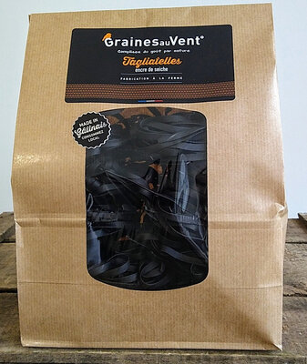 Pâtes fermières tagliatelles encre de seiche