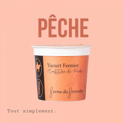 Yaourt pêche